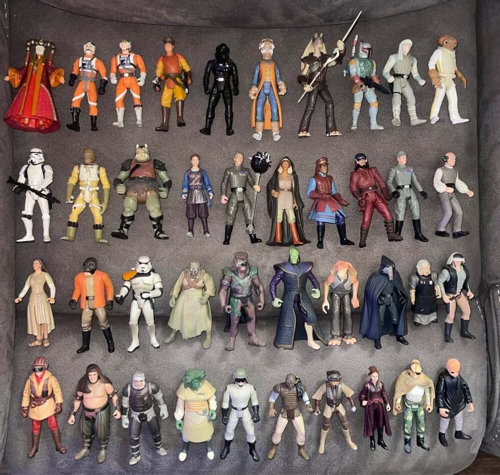 Star Wars figures